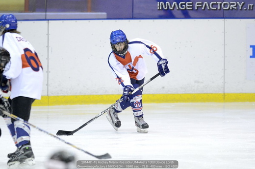 2014-01-18 Hockey Milano Rossoblu U14-Aosta 1008 Davide Loreti